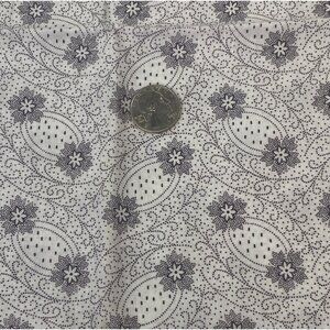 1/2 Yard Quilting White Black Documentaries by Benartex Cut Craft Quilting